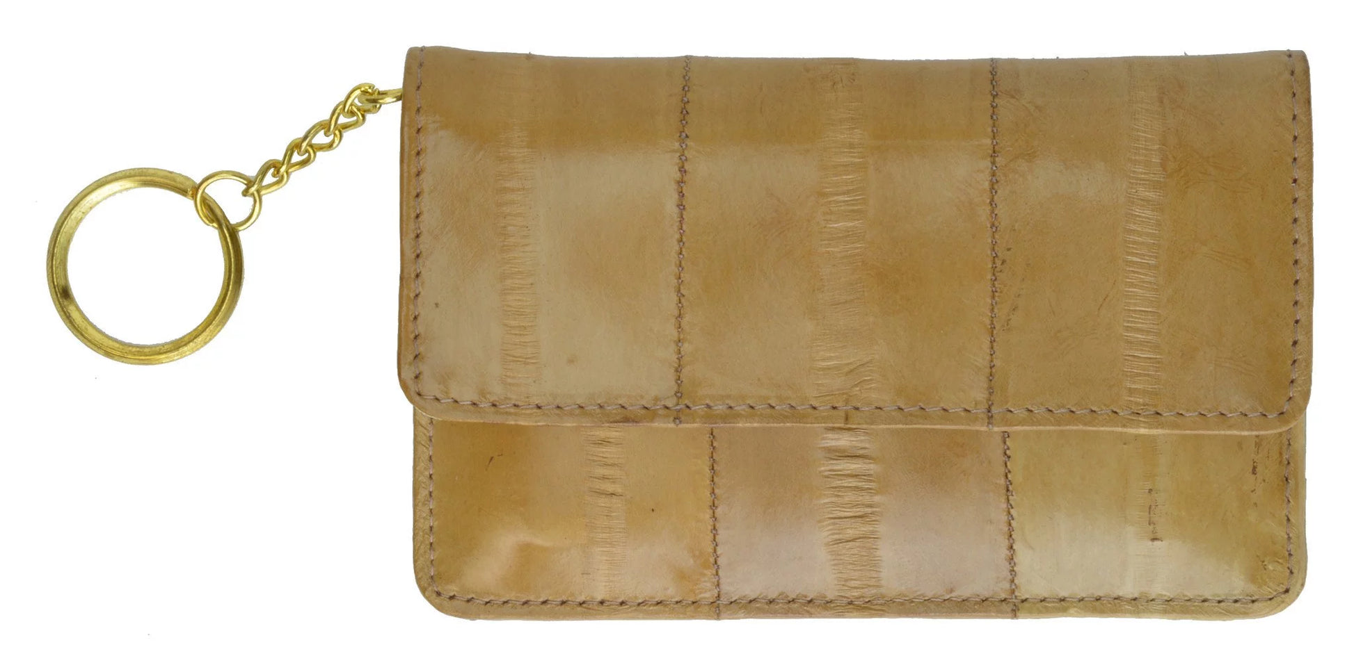 Genuine Eel Skin Leather Womens Coin Change Purse E 855