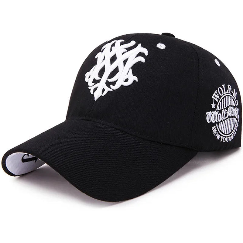 Men'S Baseball Hat Wolf 3D Embroidery Cap Male Popular Snapback Women'S Summer Hat Hip-Hop Capssports Sun Hat BQM042