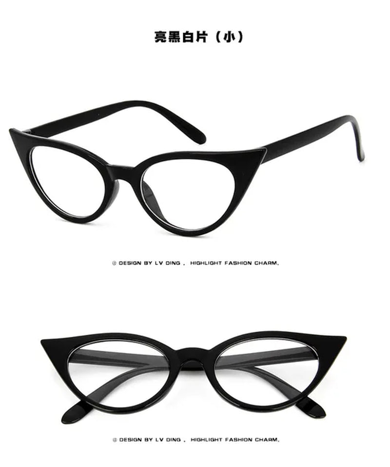 2021 Retro Cat Eye Sun Glasses New Women Cateye Sunglasses Luxury Brand Designer Vintage Gradient Female Eyewear UV400